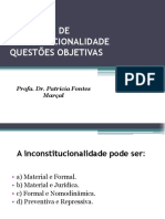 Jurisdição Constitucional Exercícios 01