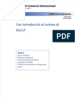 Una Introducción Al Sistema de HACCP PDF