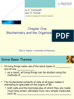 Chapter One Biochemistry and The Organization of Cells: Mary K. Campbell Shawn O. Farrell