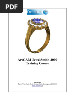 Delcam - ArtCAM JewelSmith 2009 TrainingCourse Basic EN - 2009 PDF