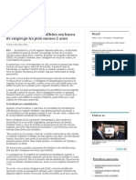 IBGE - Brasil Tem 2,9 Milhões em Busca de Emprego Há Pelo Menos 2 Anos - Valor Econômico