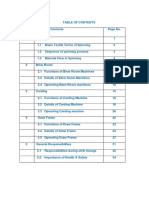 Blow Room Carding Draw Frame TX Comm. 35 Pges PDF