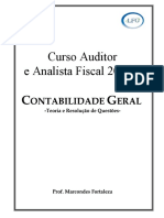 Contabilidade Auditor Fiscal Marcondes Fortaleza LFG