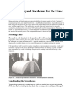 Greenhouse - PVC Plans PDF