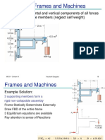 Example On Frames and Machines