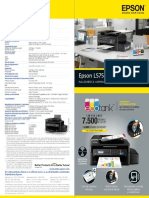 Folleto Epson L575 PDF