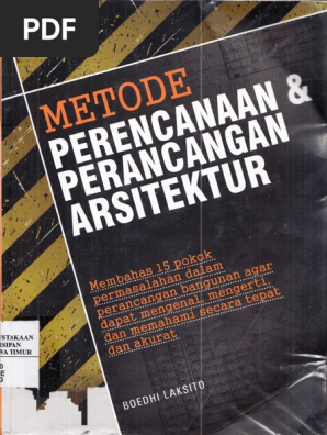 2109 Metode Perencanaan Perancangan Arsitektur Pdf