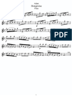 Adam - Hongroise - Flute Part PDF