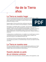 La Carta de La Tierra Ninos PDF