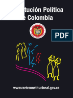 Constitucion Politica de Colombia - 2015 PDF