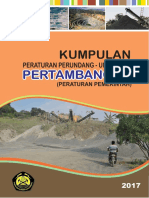 cover peraturan tambang peraturan pEMERINTAH OK.pdf