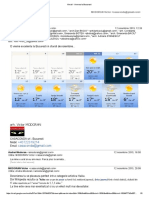 2015.11.12-Gmail - Vremea La Bucuresti PDF