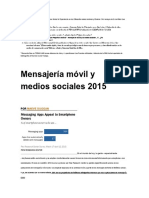 Mobile Messaging and Social Media 2015.en.es