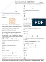 Exercicios de Numeros Racionais PDF