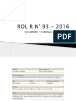 Rol R #93 - 2016