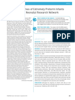 Neonatal Outcomes of Extremely Preterm Infants From The NICHD Neonatal Research Network