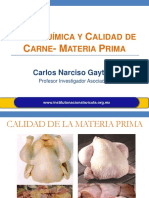 Fisicoquimica y Calidad de Carne Materia Prima Febrero 2013 PDF