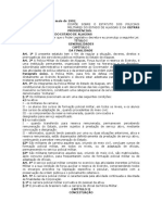 Lei No 5.346 - 92 - Dispoe Sobre o Estatuto Da Policia Militar Do Estado de Alagoas