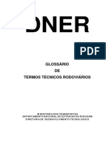 Glossário de Termos Tecnicos Rodoviarios DNER-700-GTTR PDF