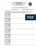 Daily Report Form 1