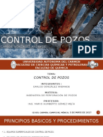 3.- Control de Pozos