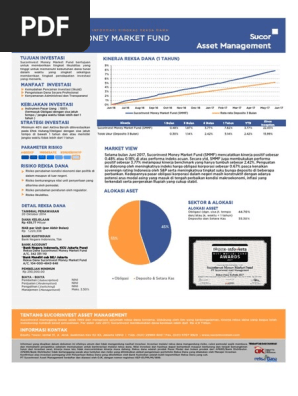 Sucorinvest Money Market Fund Factsheet Pdf