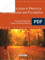 3 Metodologia e Pratica de Pesquisa em Filosofia PDF