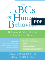 The ABCs of Human Behavior Behavioral Principles For The Practicing Clinician PDF