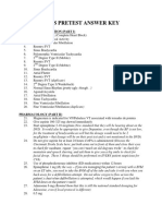 Acls Pretest Answer Key: Rhythm Identification (Part I)