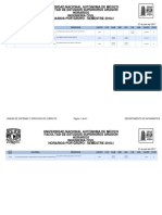 Horarios Por Grupo