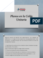 6. Planos en La Celda Unitaria