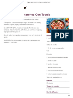 Tupperware -Ceviche de Camarones Con Tequila