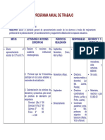 Plan Anual de Trabajo PDF