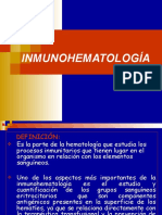 Clase III - Inmunohematología