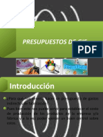 Presupuesto de Gastos Indirectos de Fabricacion