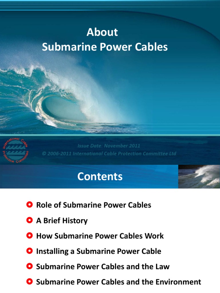 About SubPower Cables 2011 PDF | PDF