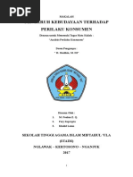 Download Makalah Kebudayaan Terhadap Perilaku Konsumen by green net SN357086099 doc pdf