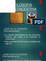 FILOSOFIA POSTMODERNA