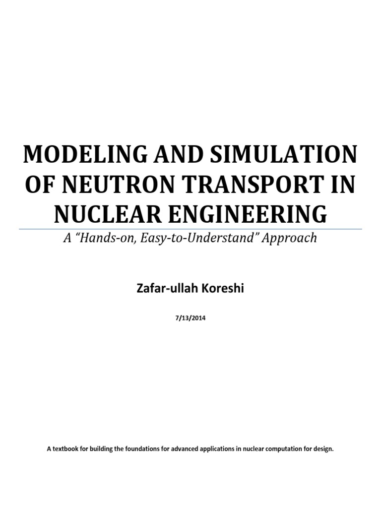 Nuclear Engineering Modeling and Simulation PDF | PDF | Monte Carlo ...
