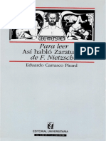 Carrasco Pirard, Eduardo, para Leer Así Habló Zaratustra PDF