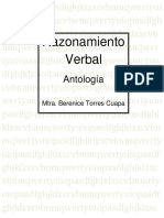 Antologia Razonamiento Verbal Final PDF