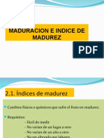 Indice de Maduracion B