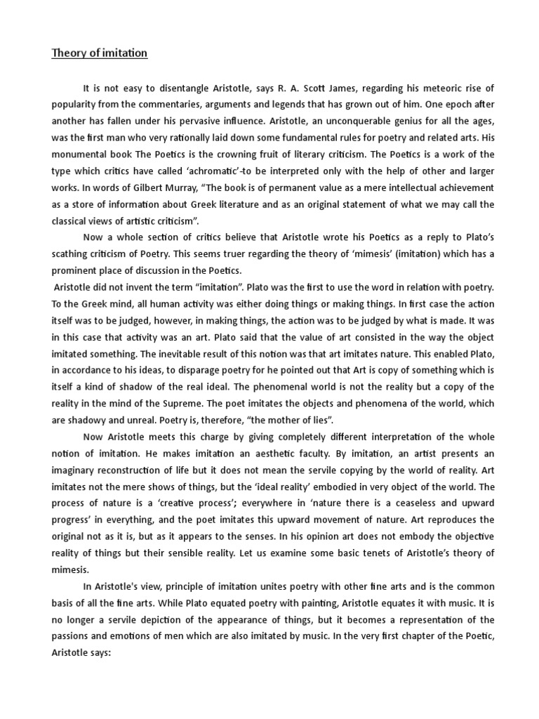 Paragraph about aristotle picture