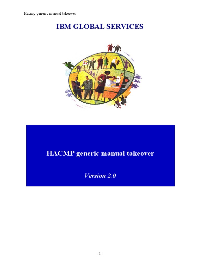 HACMP Manual Takeover Guide | PDF | Ip Address | File System