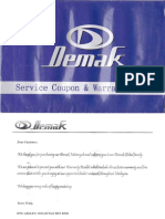 DTM200 Servicebook 2014