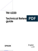 U220b TM Twocolor Dotmatrix Printer