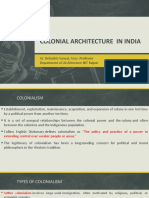 Colonial Arch and Modernism in India