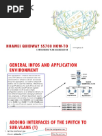 Huawei Quidway S5700 How-To: Configuring Vlan Aggregation