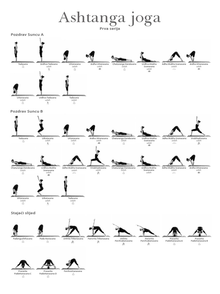 Ashtanga Yoga Primary Series Sequence | PDF