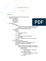 Lecture 4 - Hardware and Software